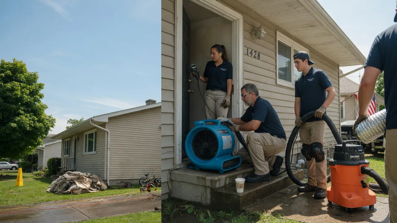 Water Damage Restoration in Findlay, IL near me